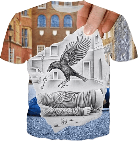 pencil-vs-camera-crow-design-by-ben-heine-buy-t-shirts-and-other-great-hoodies