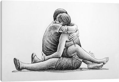 Hug - Canvas Print