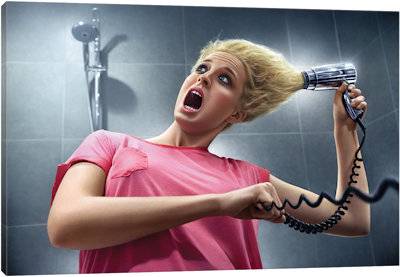 Oops - Canvas Print