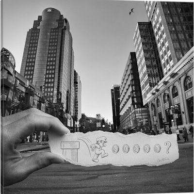 Pencil vs. Camera - 24 - Canvas Print