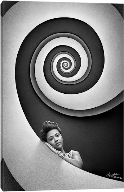 Stairs To Nowhere - Canvas Print