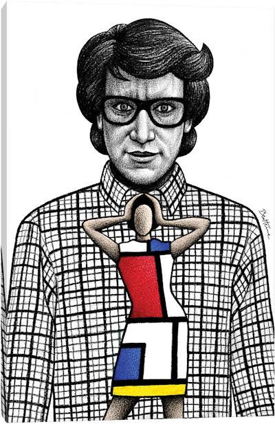Yves Saint Laurent - Canvas Print