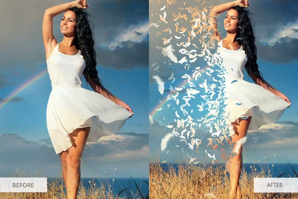 Free and Paid Photoshop Actions for Stunning Dispersion Effects