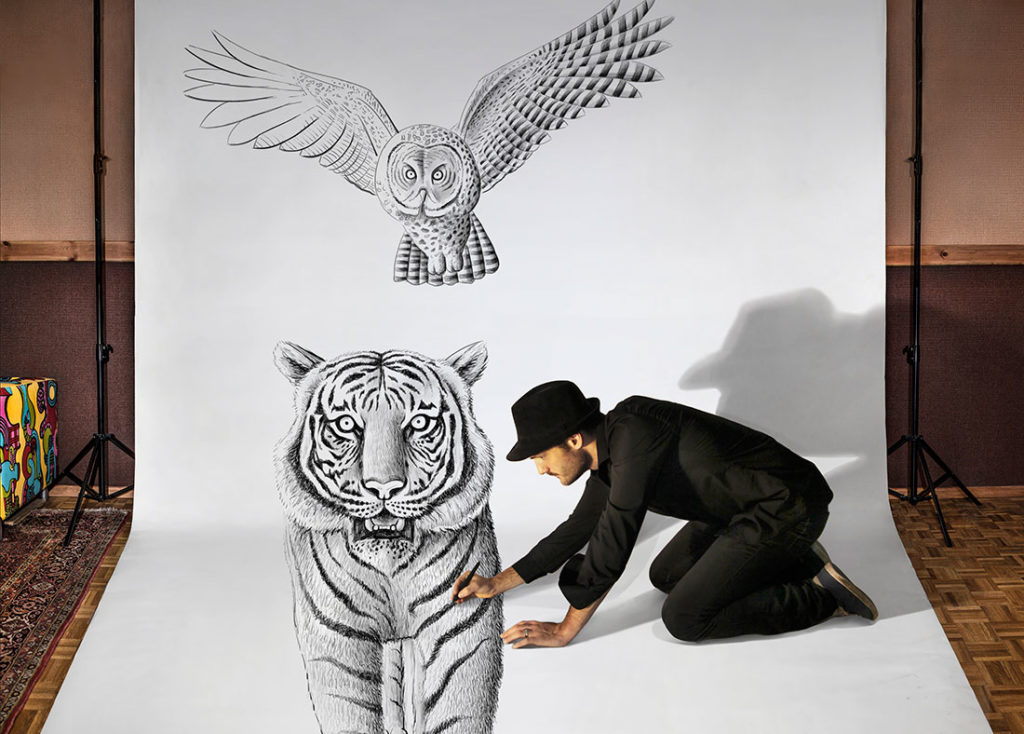 Image 7 - tips to improve your drawing skills - ben heine