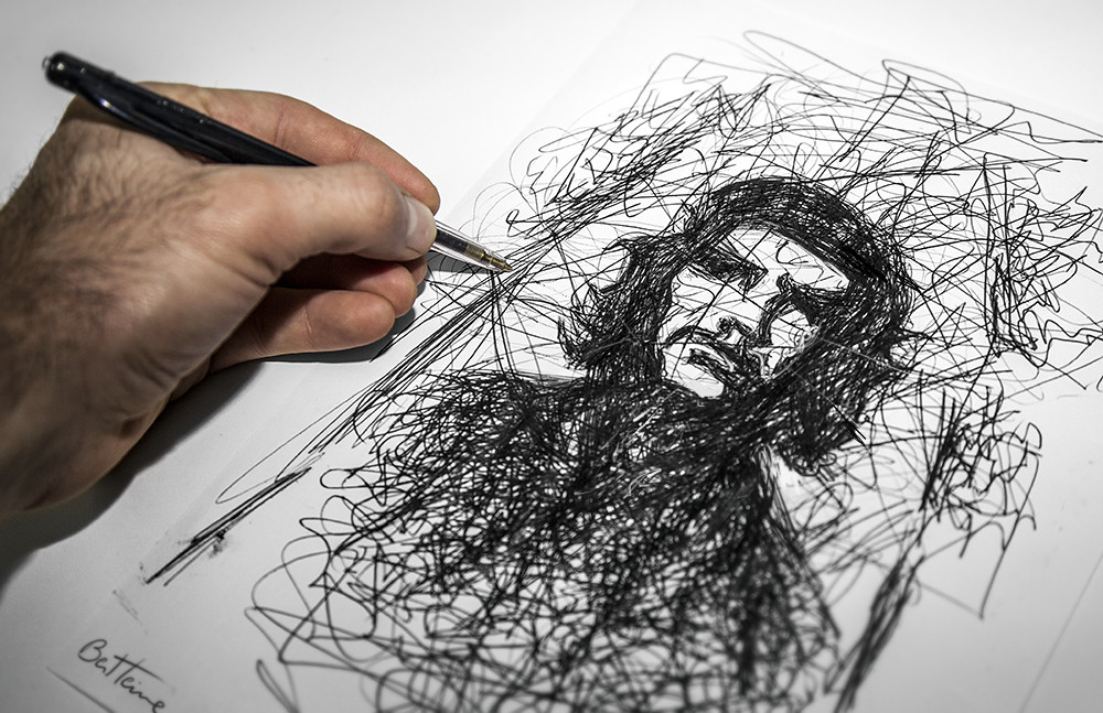 Image 8 - Drawing tips tuto - Challenge yourself daily, work hard