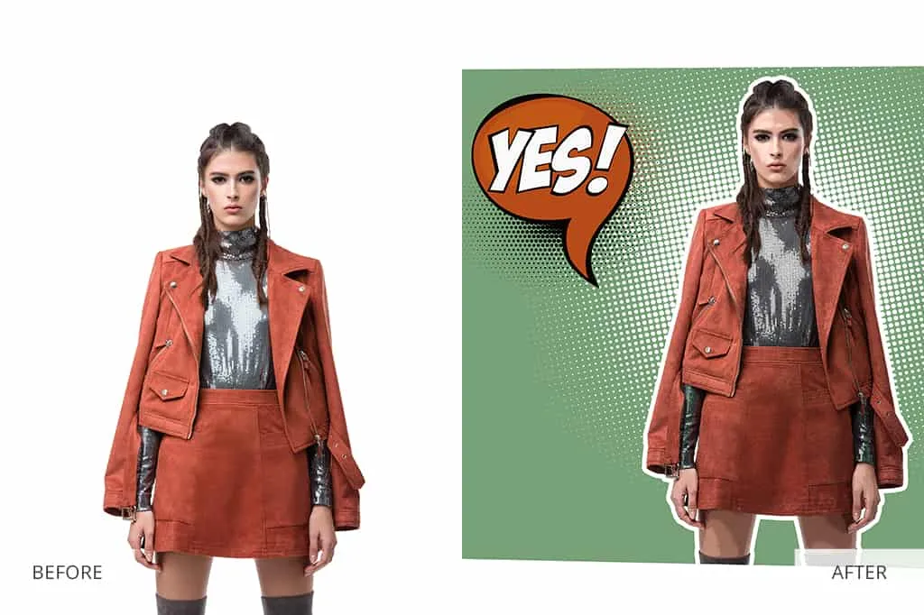 Gratis en Betaalde Photoshop Acties voor Strip en Cartooneffect