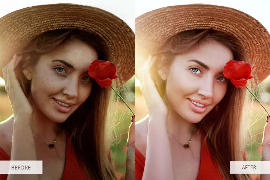 Gratis en Betaalde Photoshop-Acties met Glitcheffect