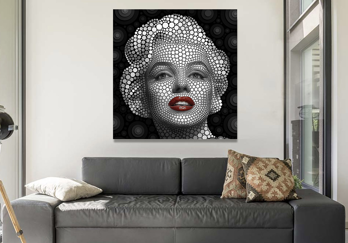 Awesome Digital Circlism Prints With a Unique 3D effect