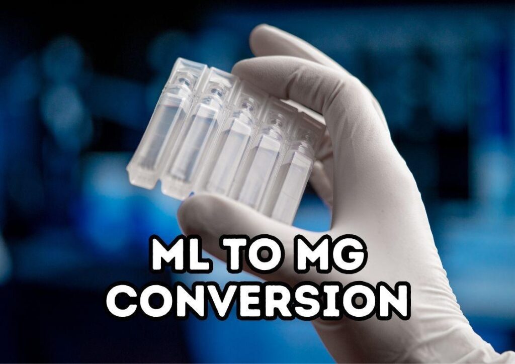 mL to mg Conversion: Ensuring Accuracy in Clinical Trials