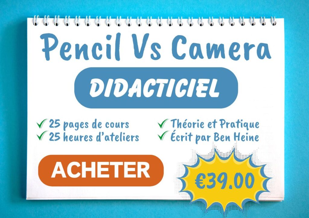 Cours Officiel Pencil Vs Camera