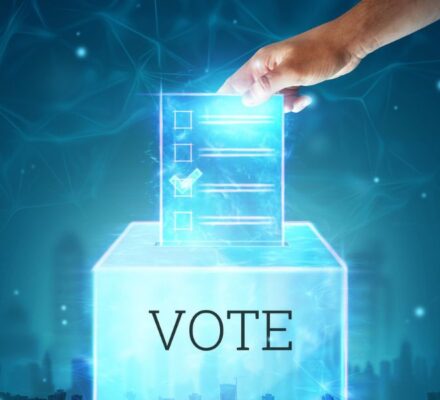Secure Online Voting Systems with Bitcoin's Involvement