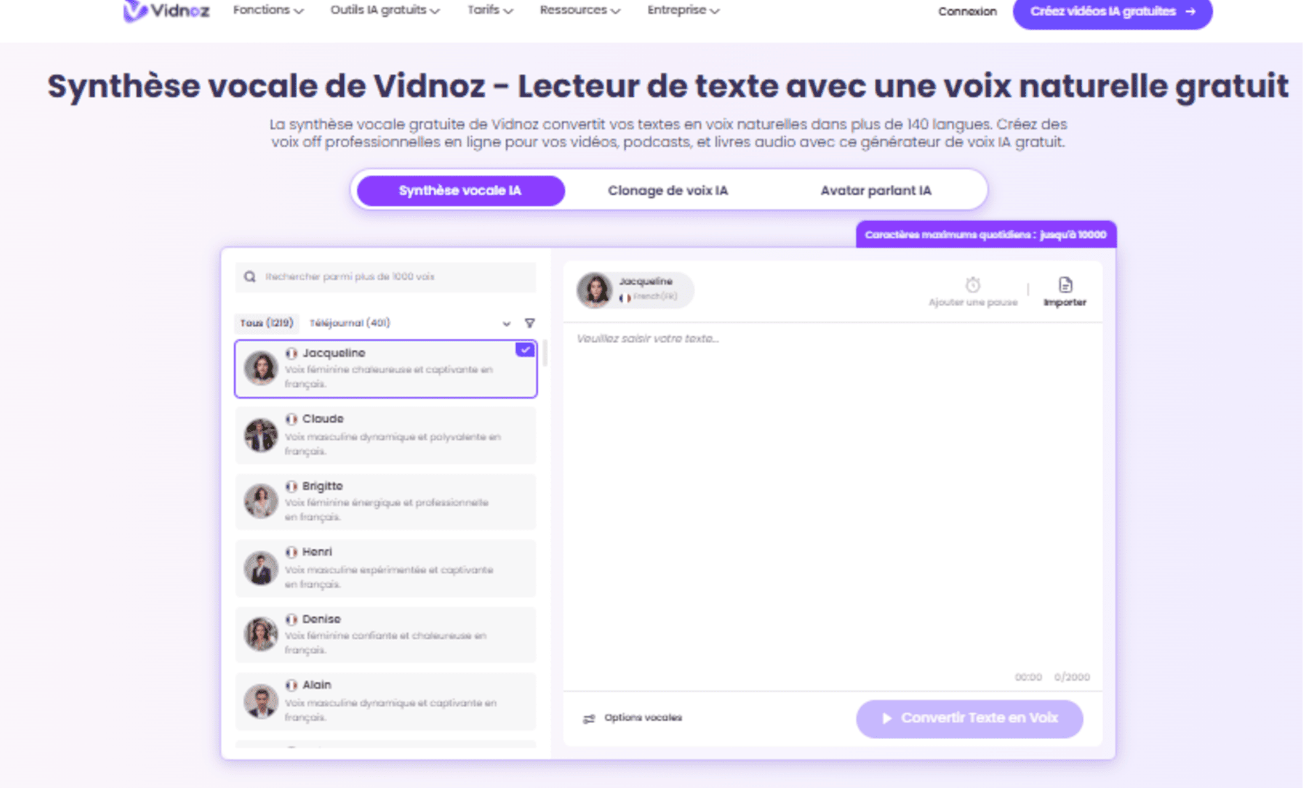 Vidnoz - une plateforme d’intelligence artificielle polyvalente et intégrée 6 - benheinenews