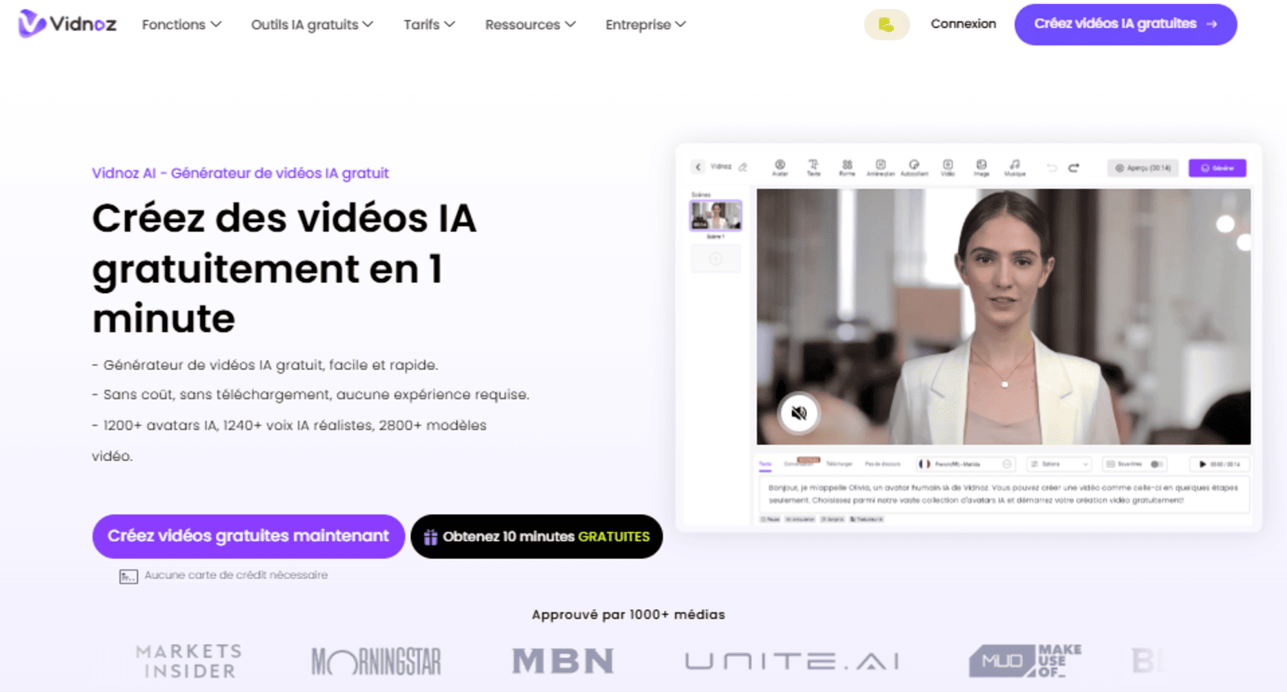 Vidnoz - une plateforme d’intelligence artificielle polyvalente et intégrée 6 - benheinenews