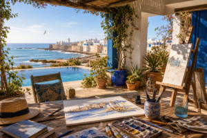 A week to reconnect with yourself: art therapy between sea, silence, and light