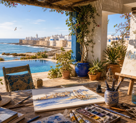 A week to reconnect with yourself: art therapy between sea, silence, and light