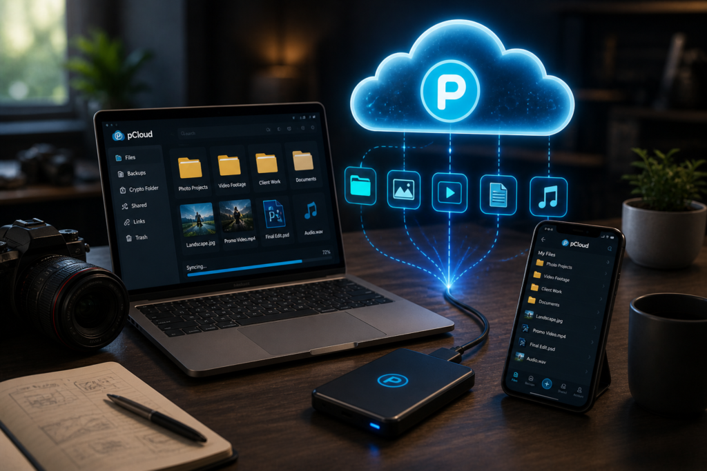 pCloud: A Strategic Back up Tool for Content Creators
